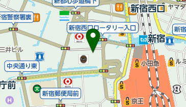 新宿わかものハローワークの地図画像