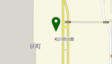 第八消防方面本部の地図画像