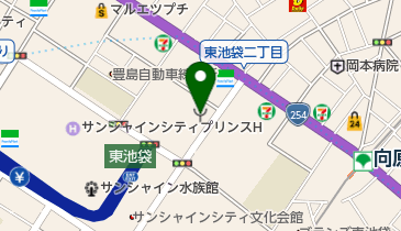 豊島消防署の地図画像