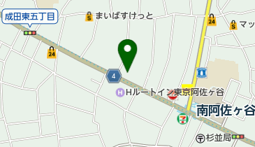 杉並消防署の地図画像