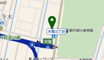 深川消防署の地図画像