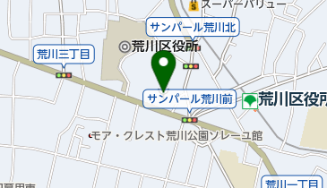 荒川消防署の地図画像