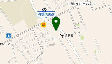 清瀬消防署の地図画像