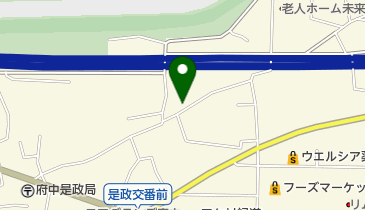 府中消防団第6分団の地図画像