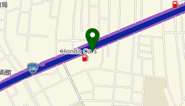 玉川消防署新町出張所の地図画像