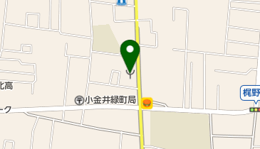 小金井消防署緑町出張所の地図画像