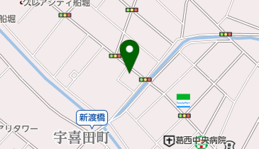 東京消防庁葛西消防署船堀出張所の地図画像