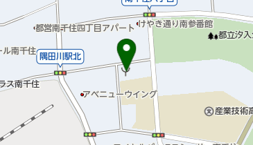 荒川消防署汐入出張所の地図画像