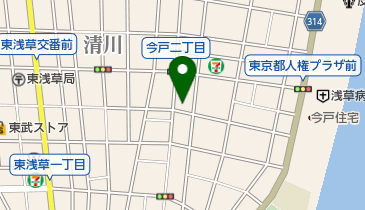 日本堤消防署今戸出張所の地図画像