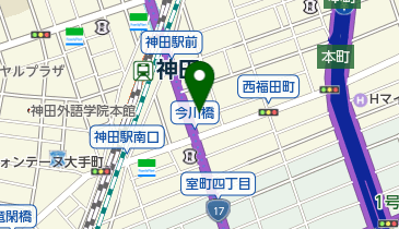神田消防署鍛冶町出張所の地図画像