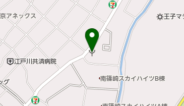 小岩消防署篠崎出張所の地図画像