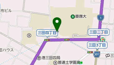 芝消防署三田出張所の地図画像