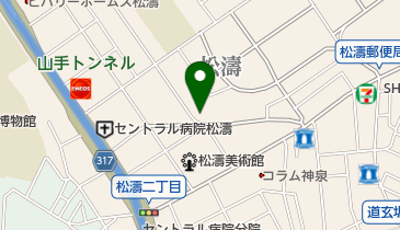 渋谷消防署松濤出張所の地図画像