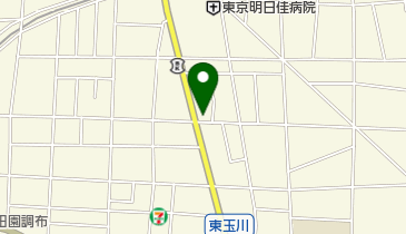 玉川消防署奥沢消防出張所の地図画像