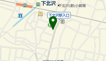 世田谷消防署北沢出張所の地図画像