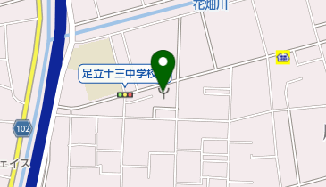 足立消防署神明出張所の地図画像
