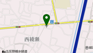 足立消防署綾瀬出張所の地図画像