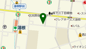 志村消防署蓮根出張所の地図画像