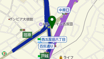 品川消防署五反田出張所の地図画像