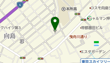 本所消防署小梅出張所の地図画像
