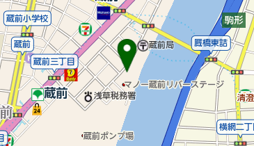 東京消防庁第六消防方面本部の地図画像