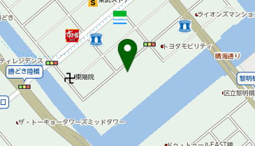 臨港消防署月島出張所の地図画像