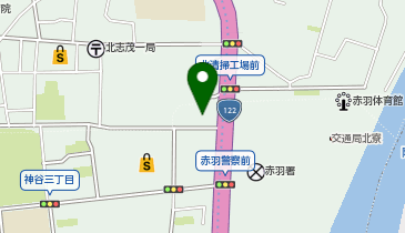 赤羽消防署志茂出張所の地図画像