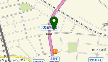 八王子消防署北野出張所の地図画像