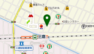 かんぽ生命保険武蔵野支店の地図画像