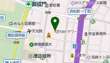 JAF本部の地図画像