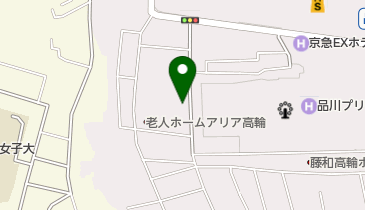 ユニセフハウスの地図画像