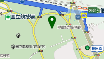 明治神宮聖徳記念絵画館の地図画像