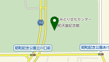花みどり文化センターの地図画像
