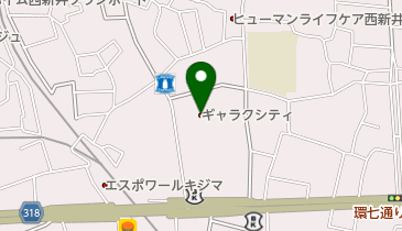 ギャラクシティの地図画像