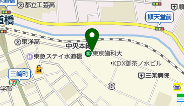 (財)石川武美記念図書館の地図画像