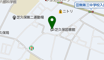 西東京市芝久保図書館の地図画像
