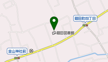 東村山市立廻田図書館の地図画像