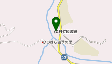 檜原村立図書館の地図画像