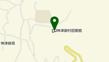 神津島村図書館の地図画像