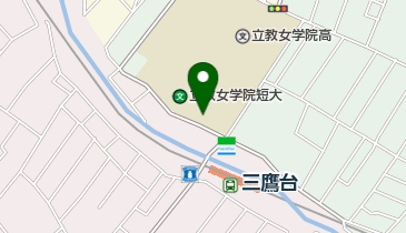 立教女学院短期大学図書館の地図画像