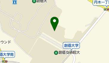 創価大学中央図書館の地図画像