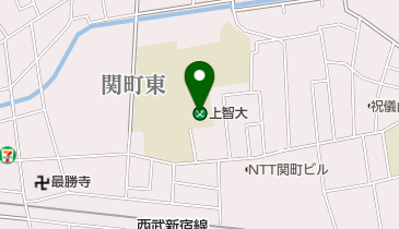 上智大学図書館石神井分館の地図画像