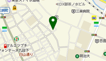米沢嘉博記念図書館の地図画像