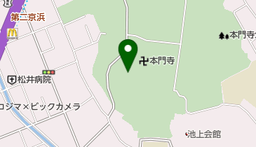 池上本門寺霊寶殿の地図画像