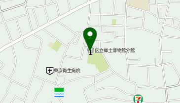 杉並区立郷土博物館分館の地図画像