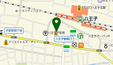 桑都日本遺産センター八王子博物館の地図画像