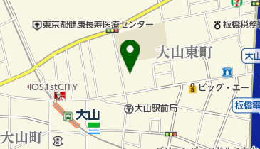 板橋区立文化会館の地図画像