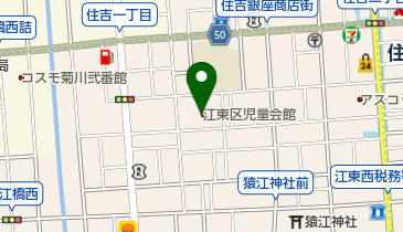 江東区児童会館の地図画像