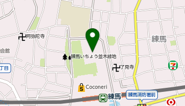 練馬区立練馬文化センターの地図画像