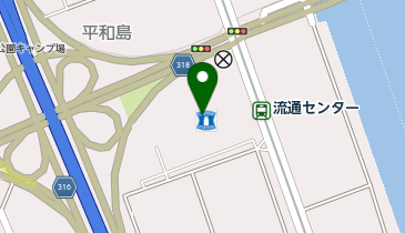 東京流通センターの地図画像